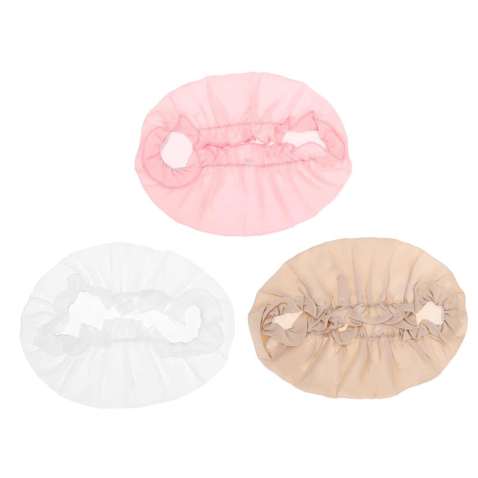 minkissy 3 Piezas Gorro de Satén Cabello Gorro para Dormir de Seda Pelo para Uso Nocturno Color