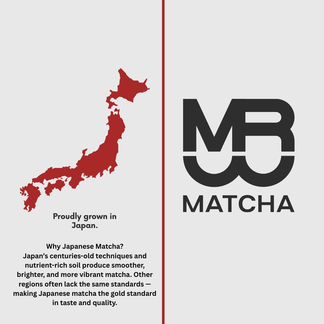 MURU Matcha Organic Ceremonial Grade Japanese Matcha Single Origin First Harvest Uji Blend 30g Tin 100 Green Tea — view 4