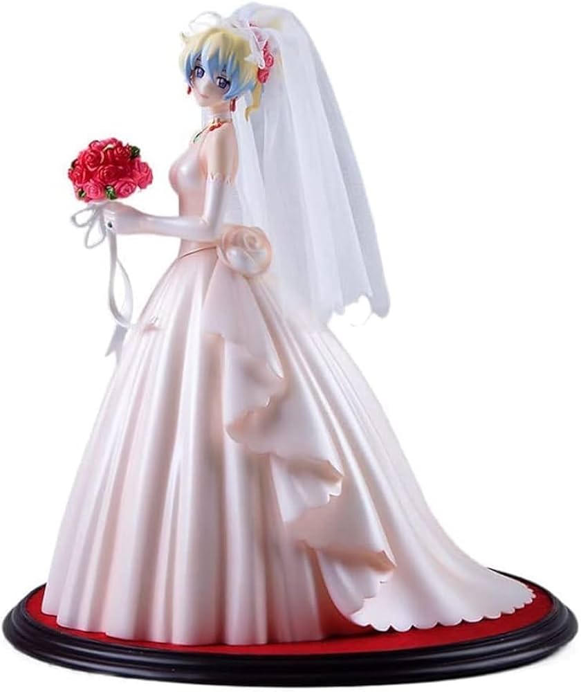ウェディングドレス フィギュア 陶器製8月で削除最終値下げ 1/8スケール完成塗装済フィギュア 天元突破グレンラガン ニア