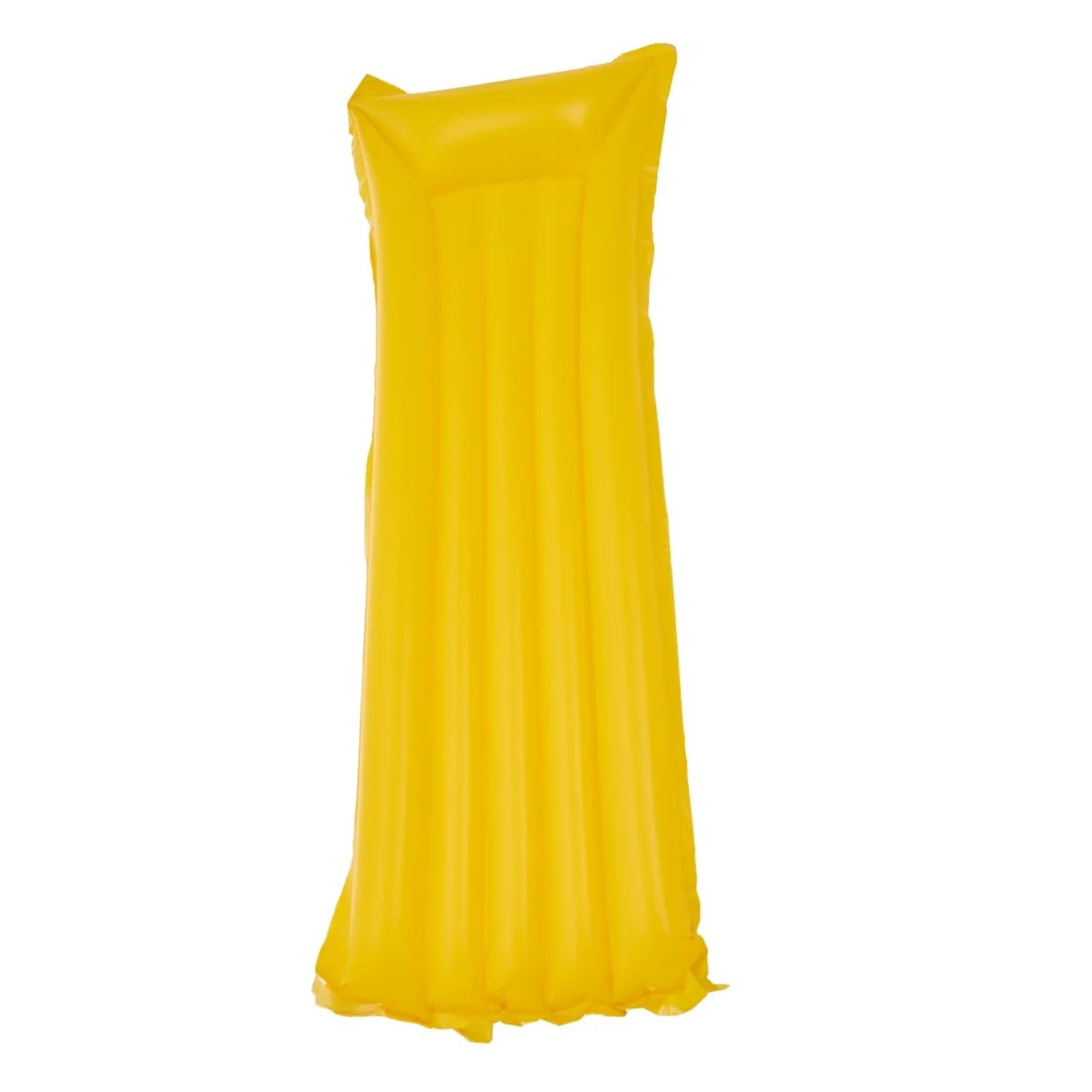 Luftmatratze Wasser Aufblasbare Schwimmmatratze for den Pool, Schwimmreifen, Wasserliege, Wasserhängematte, Schwimmring, Pool-Strand-Schwimmring(Yellow)
