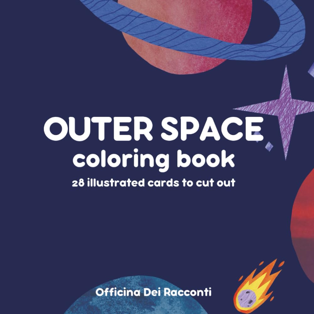 Outer Space - Coloring Book