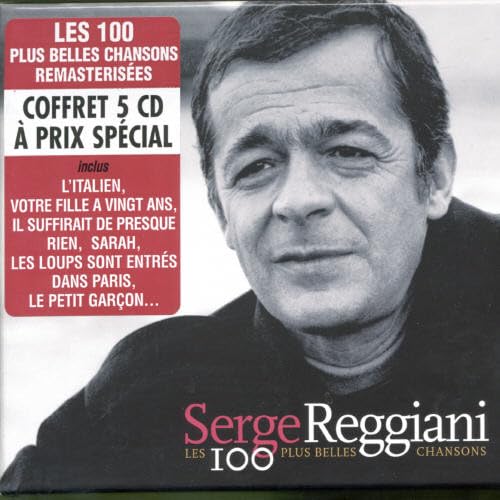 100 Plus Belles Chansons [Audio CD] Serge Regianni