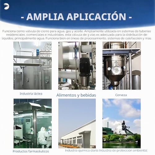 Válvula de bola de tres vías SUS304 duradera para un desvío de flujo eficiente 6