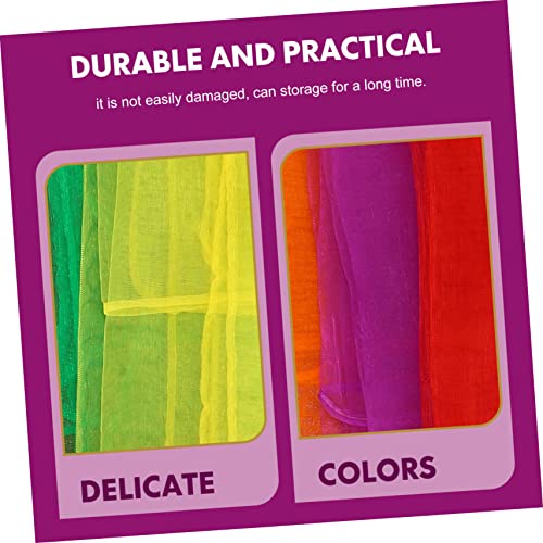 12pcs Boys and Girls Dance Scarves Square Veil for Juggling Performance and Play Lightweight Fashionable and Versatile Scarves for Activities2