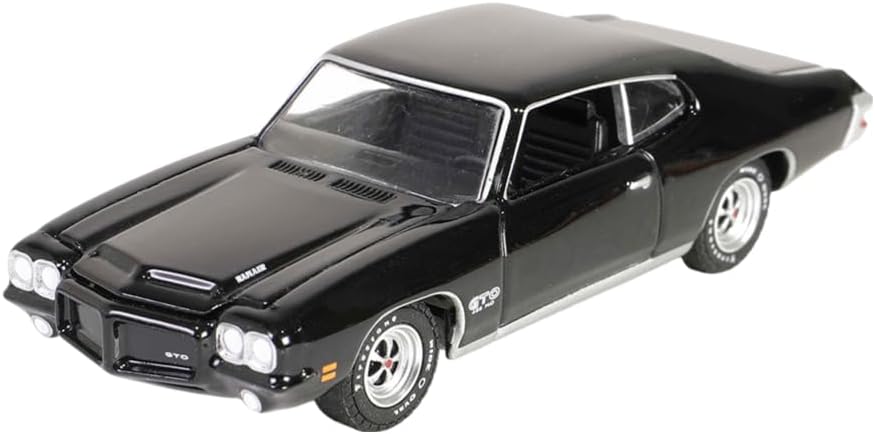 Collectibles Greenlight 37300-F Barrett-Jackson ‘Scottsdale Edition’ Series 13-1971 Pontiac GTO - Starlight Black (Lot #1030.1) 1/64 Scale Diecast