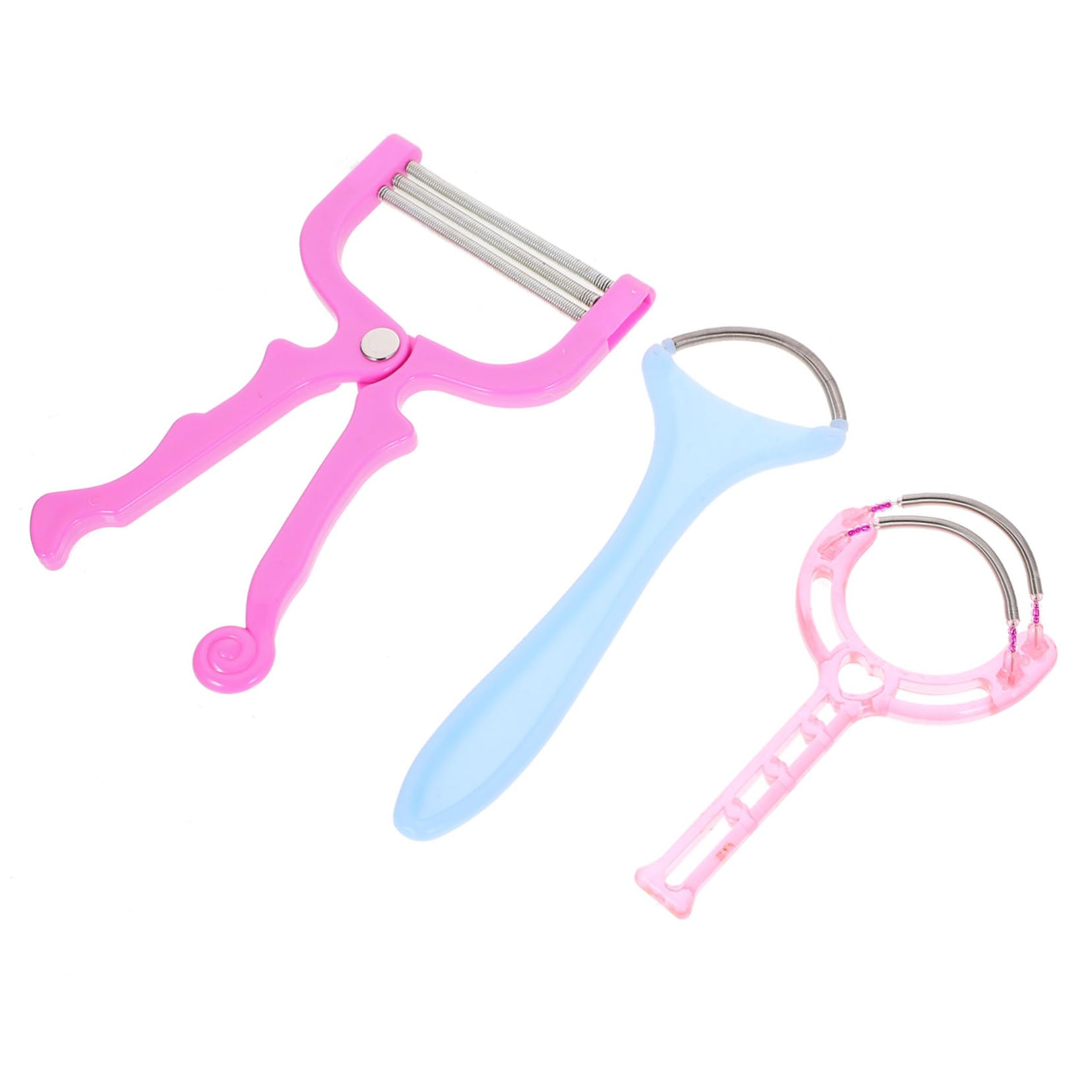 FRCOLOR Facial Hair Removal Epilator for Women Hair Remover for Chin Face Epilator Portable and Easy to Use Random Color