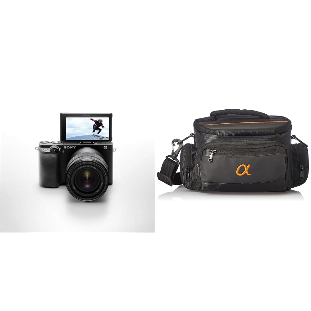 Sony Alpha Ilce-6400M 24.2Mp Mirrorless Digital SLR 16 GB Camera (Black) with 18-135Mm Zoom Lens | A