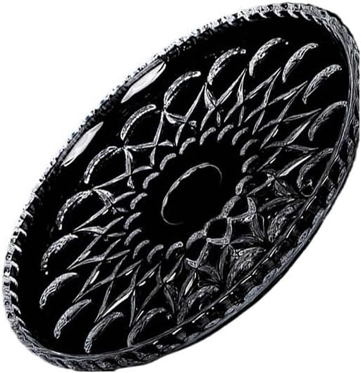 Creativity Living Room Fruit Plate Crystal Snack Transparent Candy Dish