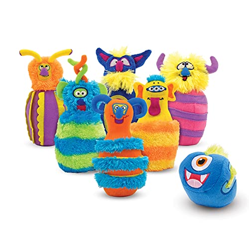 Melissa & Doug Monster Bowling Games Travel Games 3+ Gift for Boy or Girl