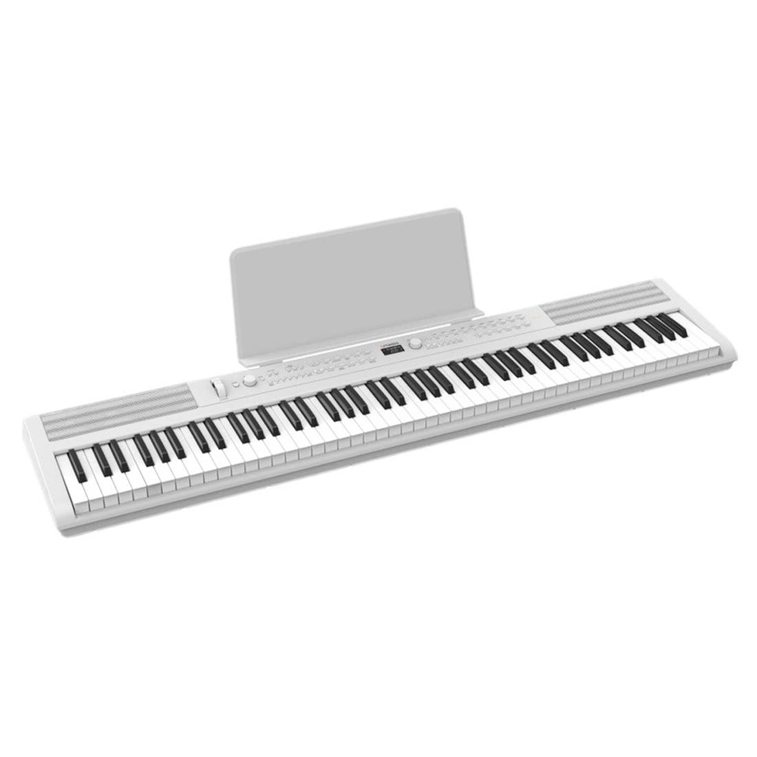 Artesia PE-88 Digitalpiano Weiss + keepdrum Keyboardständer