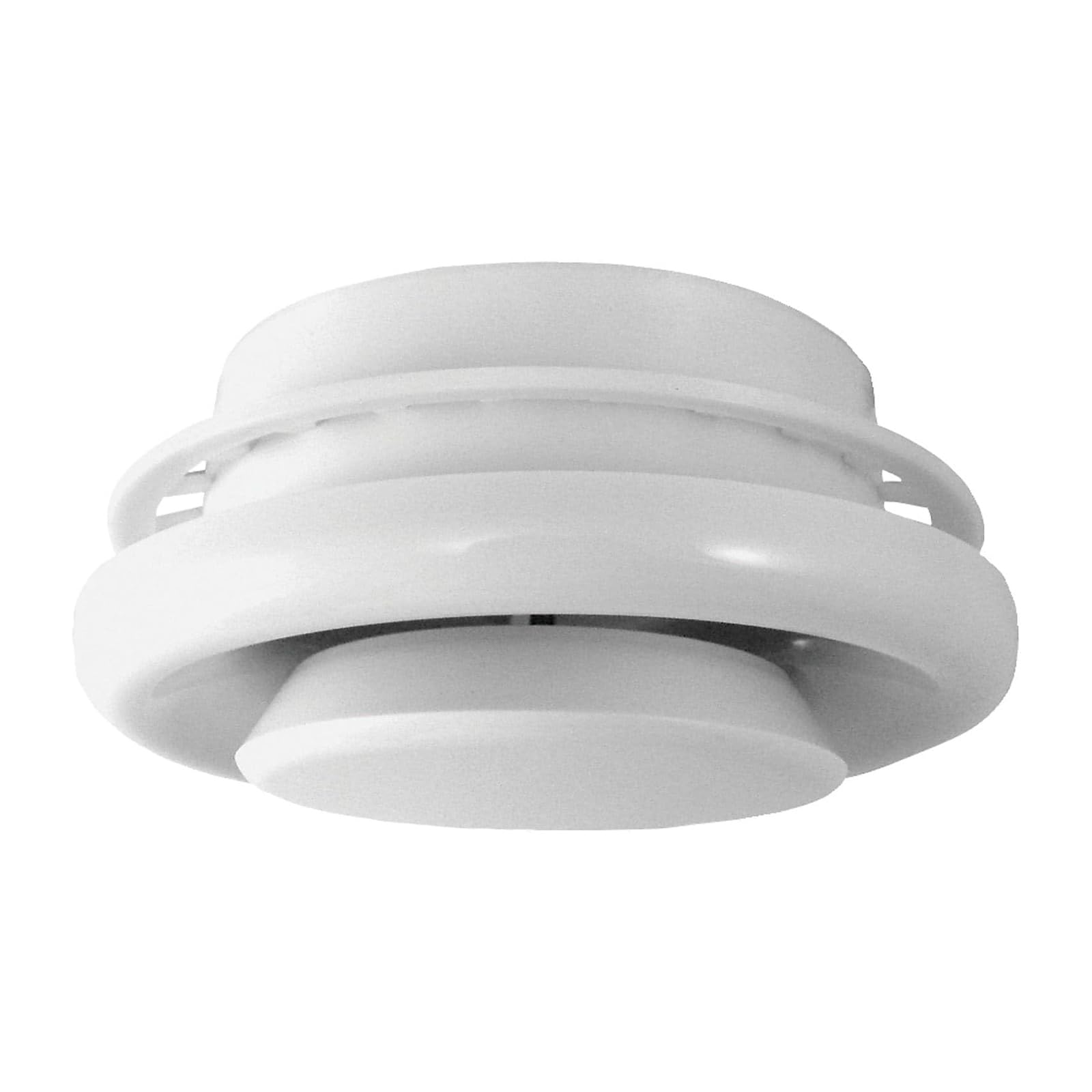 Precisions Airflows Control Vent Cover 4 / 6Inch Adjustable Ducting Ventilation Cover for Window Ceiling Ventilation Grille