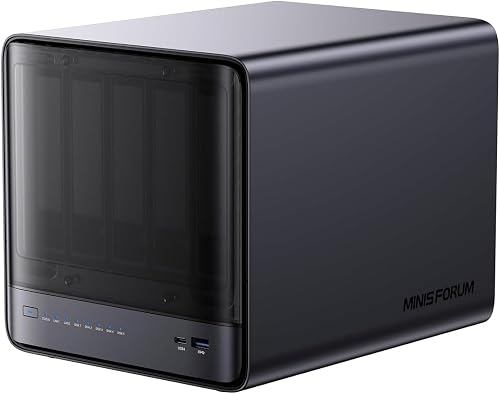 MINIS FORUM N5 Pro NAS de Bureau 5 Baies, AMD Ryzen AI 9 …