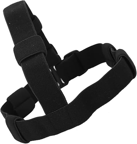 Miniatura 2 de Fydun Diadema de linternas, diadema de linterna negra, banda para faro, correa para faro, banda elástica, herramientas al aire libre