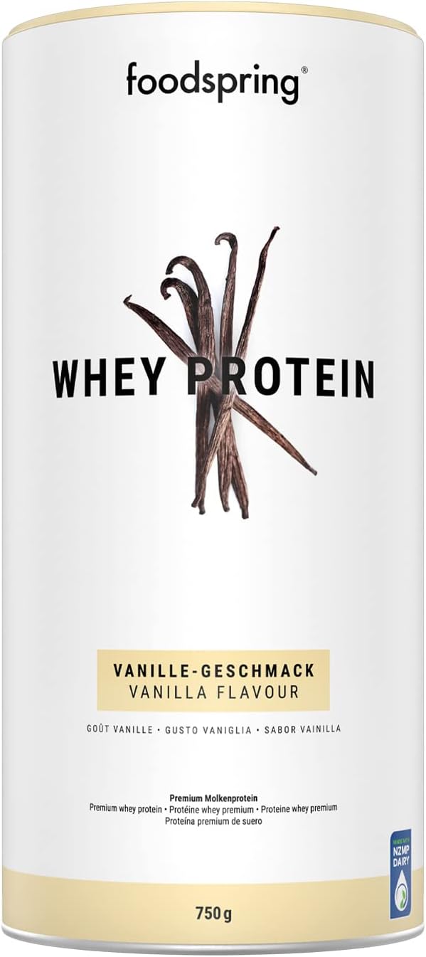 foodspring Whey Protein Pulver Vanille Mit 24g Eiweiß zum
