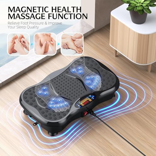 GMCXAX Single-Motor Vibration Plate with Acupressure Surface — view 2