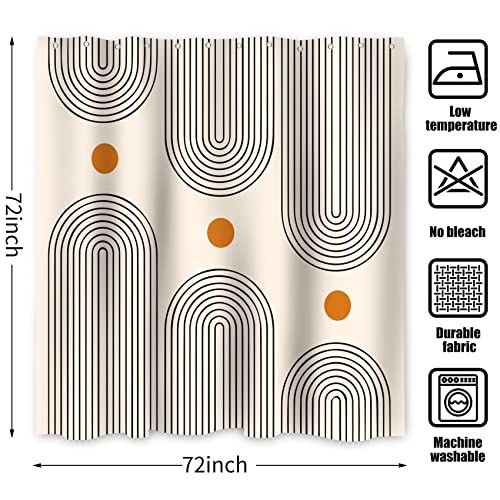Gkleasg Boho Mid Century Shower Curtain thumb #6