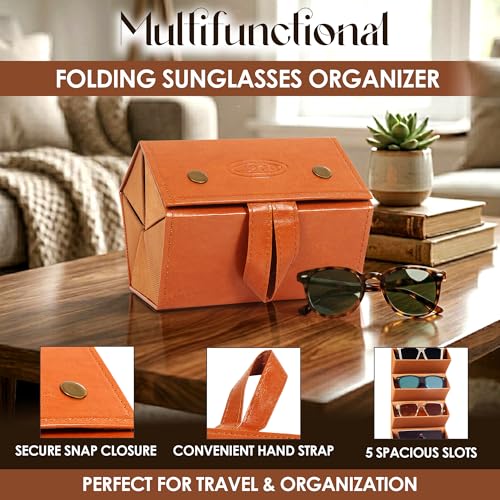 Image of LEDO Sunglasses Box Organizer Holder Case