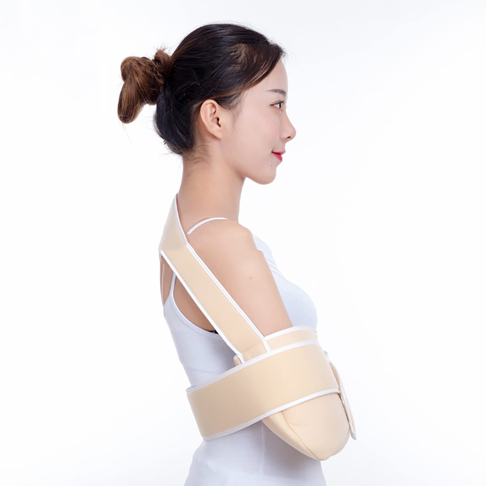Cabestrillo para Brazo, inmovilizador de Hombro, Manguito rotador, Soporte de Soporte, versión Mejorada, Cabestrillo para Brazo, inmovilizador médico de Hombro, Manguito rotador Ajustable