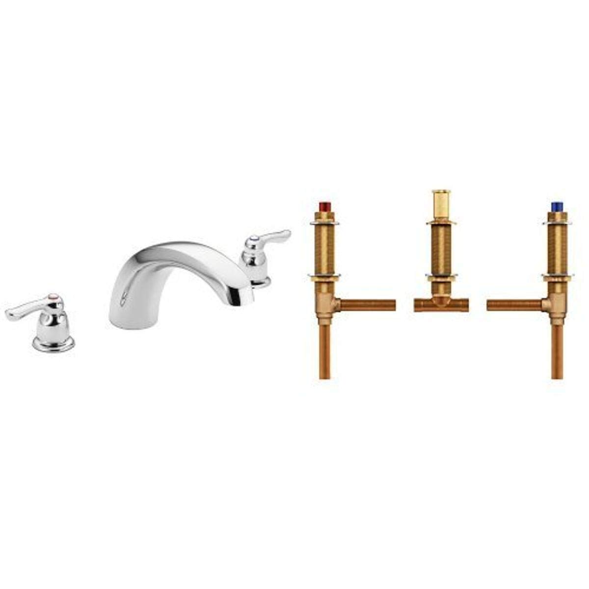 Moen T990 Chateau Robinet De Baignoire Romain à Deux Poignées