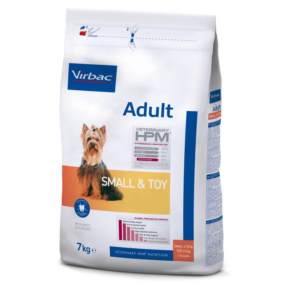 VIRBAC HPM Canine Adult Small Toy 7KG