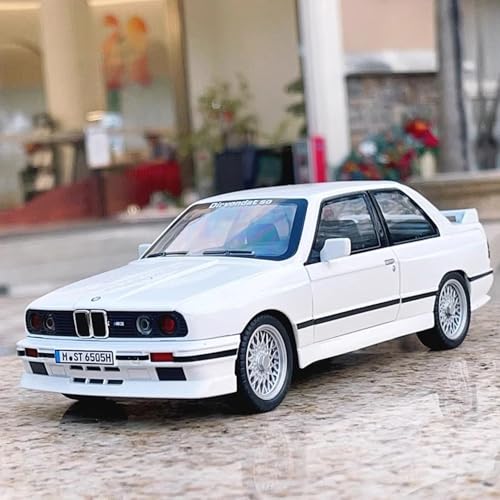 Image of 1:24 M3 Model Cars B-M-W M3 Toy Car Die Cast Metal with Light Sound Pullback Openable Door Cars Toy