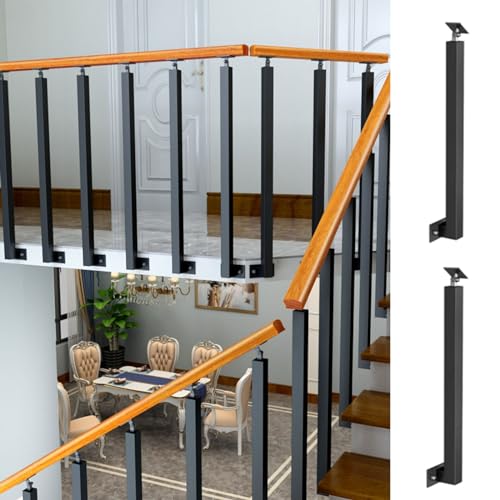 Broches de terrasse avec support 270° orientables pour garde-corps de marches ajustables