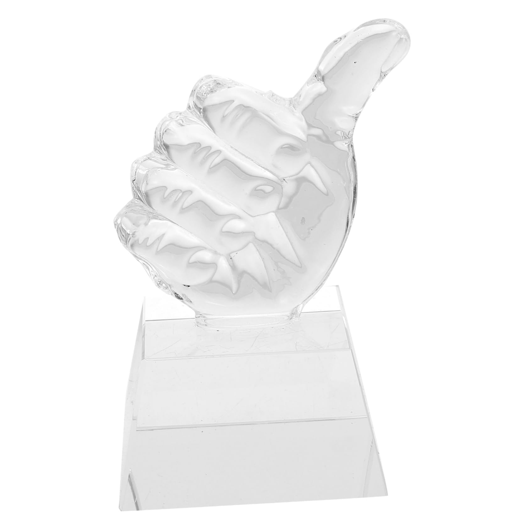BESPORTBLE Unique Thumb Shaped Trophy Award Trophy for Children Decorative for Sports