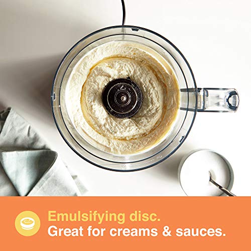 VonShef Food Processor – 750W Multifunctional 8in1 Chopper, Knead Dough, Blender, Citrus Juicer, Shredder, Slicer, Emulsifier & Grater – Features 2 Speeds + Pulse Controls - 2L Mixing Bowl & 1.8L Jug 5 Gallery Image