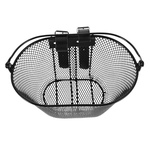 Abaodam Metal Wire Carry Handle Bike Basket for Boys and Friendly Accessory for Mountain and Tricycles Easy Installation and Smooth Finish