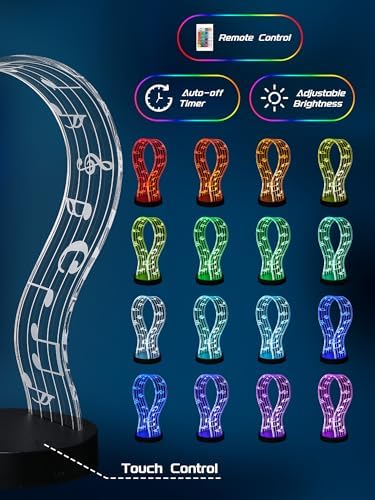 CoolGift Mart Light Up Headphone Stand, Gifts for Music Lovers — 사진 2