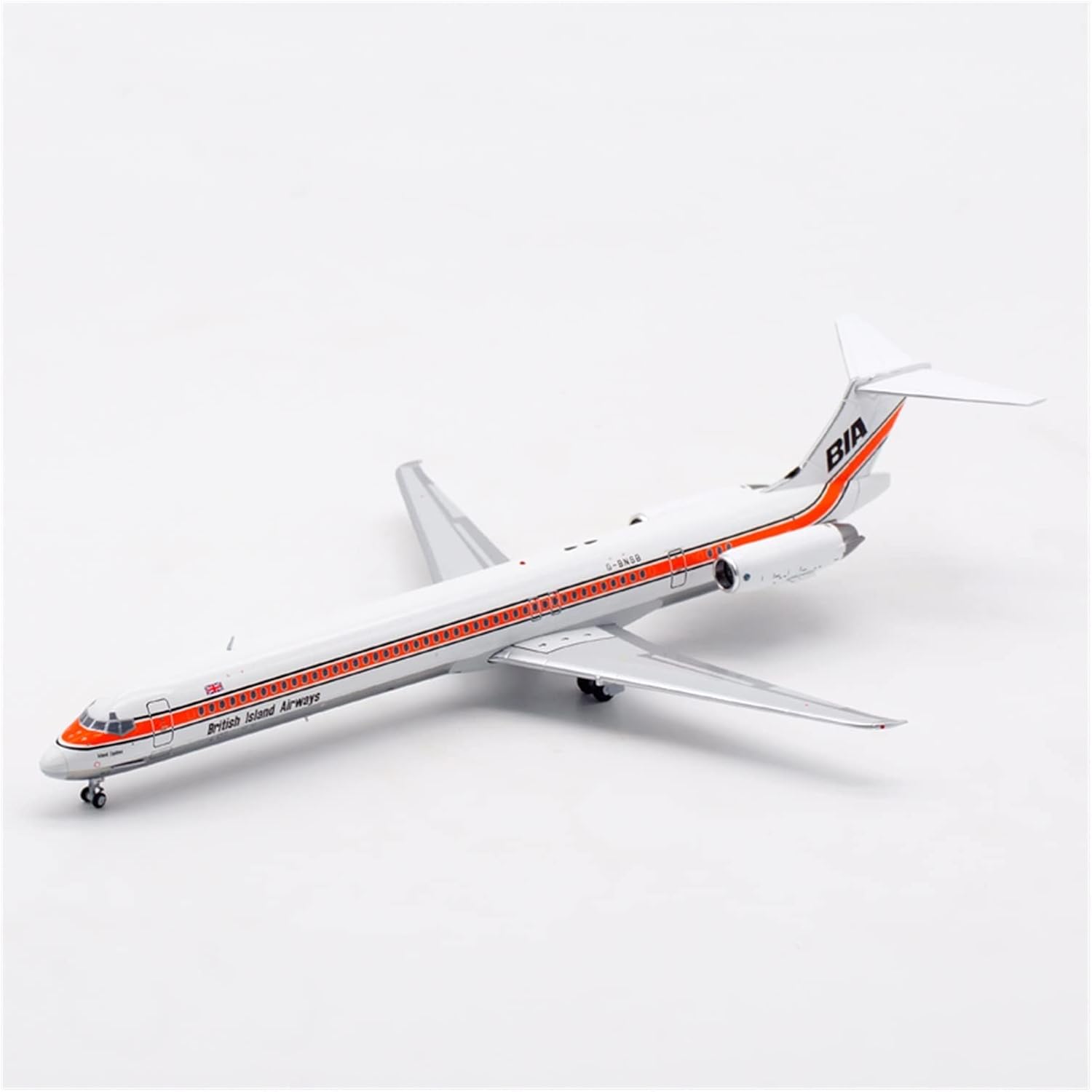 1 200 Fit for Airways MD-83 G-BNSB Alloy Metal Model Aircraft Collectible Plane Models Souvenir Gift Hobby Playgame Kit