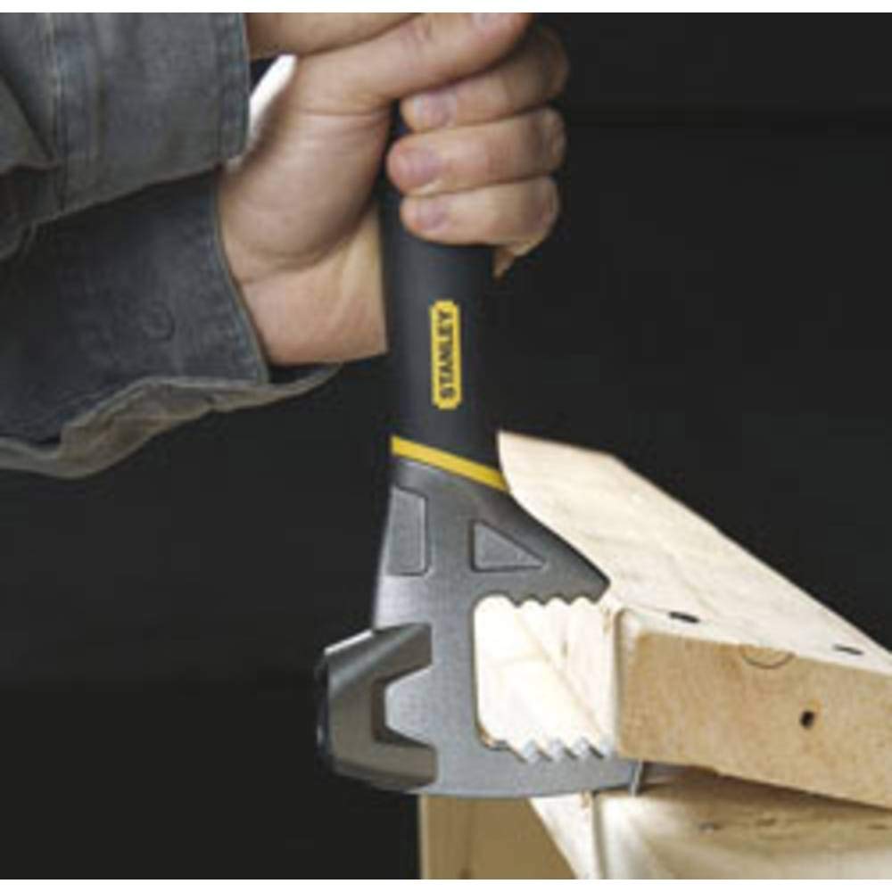 STANLEY FatMax Abbruchwerkzeug Brecheisen Stemmeisen Fubar (4-in-1 Werkzeug, Nagelschlitz, Backen für Hölzer, Stemmeisen) 1-55-119