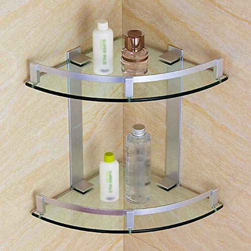 Porte-serviettes antirouille étagère compacte inox solide - 3