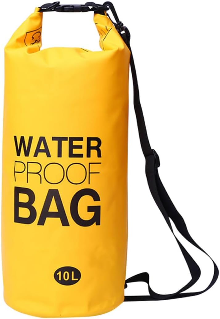 Totority L Waterproof Backpack Dry Bag 0.5mm 500d PVC for Paddling