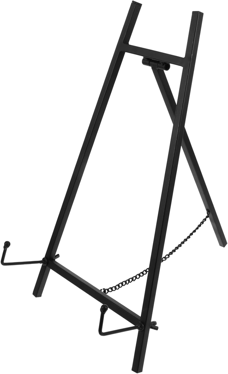 Metal Easel Stand Compact Tripod Display for Photos and Artworks Stable Support Feet for Weddings and Exhibitions Space Saving Design for Home Decor