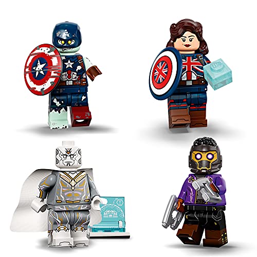 Minifigures Marvel Studios, Giocattolo Creativo Supereroi, 1 di 12 Minifigures Collezionabili, Idea Regalo per Bambini dai 5 Anni, 71031 - Lego - Immagine 3