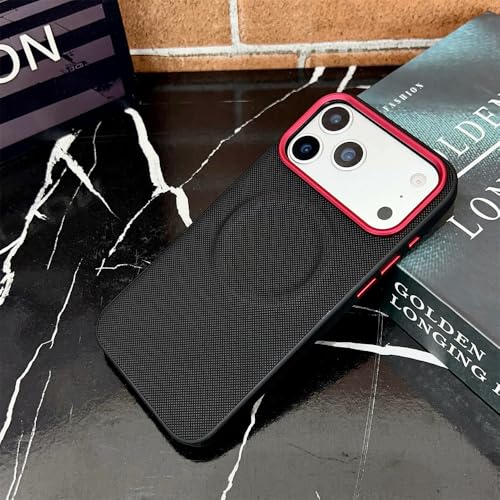 Coque iPhone 17 Pro Max cuir noir antichoc pour le quotidien