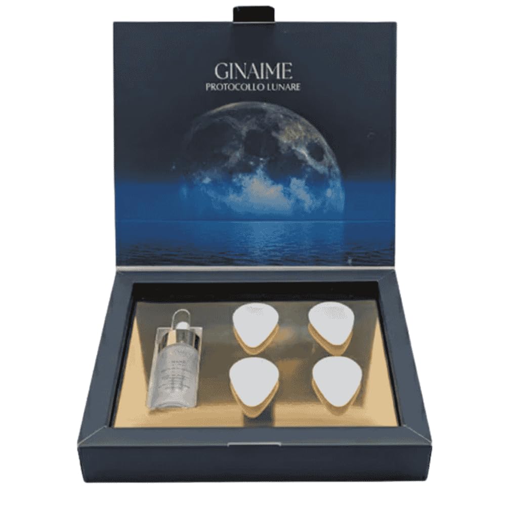 Protocollo Lunare, Trattamento Intensivo Viso con Sfere Lunari e Siero Rimpolpante, Biocollagene Tipo III, Acido Ialuronico, Peptidi Liftanti, Made in Italy