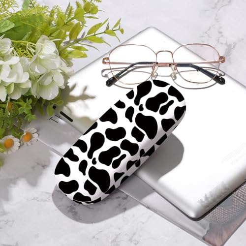 Image of Glasses Case Hard Shell,Portable Protective Eyeglasses Case, Eyeglass Holder Box with Cleaning Cloth, for men women