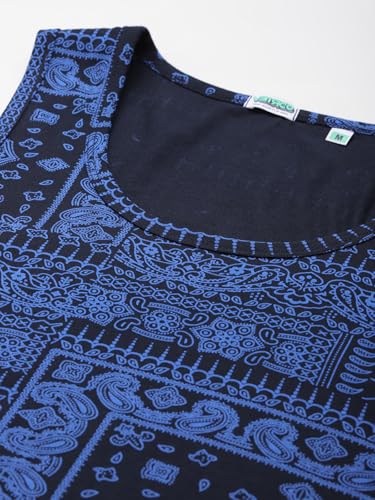 Image of Veirdo Men's Sleeveless Regular Fit Tshirt, All Over Printed Vest for Men, Cotton Sando for Beach Wear, Gym, Cycling, Running, & Other Sports (Available in Different Pattern)