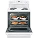 GE 30 in. 4 Burner Element Free-Standing Electric Range in White