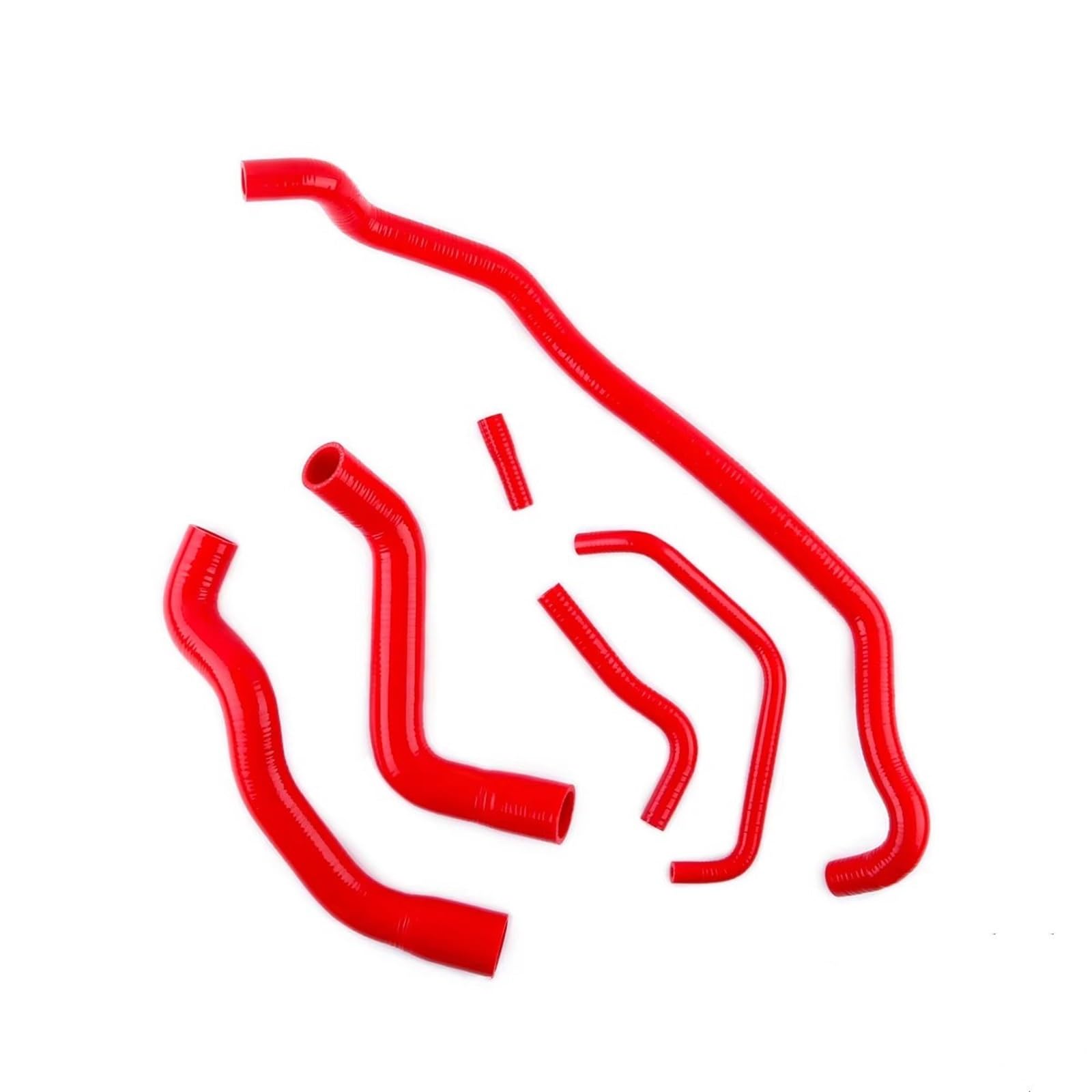 Dzwdy Red Compatible With Alfa For Romeo For Mito Qv Silicone Engine Radiator Water Hoses Tubes Intercooler Coolant Piping Parts Kit Engine Coolant Hose