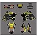 Pegatinas de Motocross Gráficos de Fondo Etiquetas Pegatinas for Suzuki DRZ400 KLX400 DRZ KLX 400 Todo el año Etiqueta de la Motocicleta