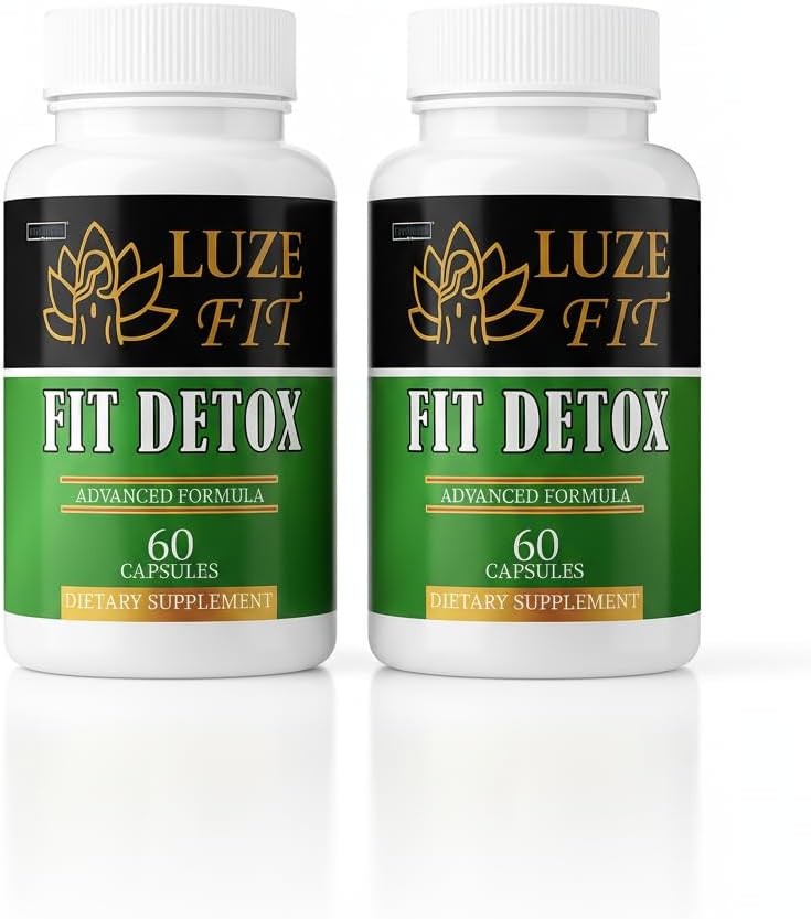 Luze Fit Detox - Official LuzeFit Detox Premium Capsules Advanced Formula, LuzeFitDetox Pills All Natural Support Capsulas Health Pastillas for Overall & Wellness, 60 Capsules for 1 Month (2)