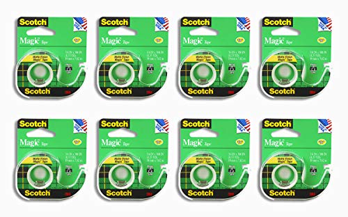 Fita mágica Scotch, 3/4 x 300 polegadas, 8 rolos (3105)