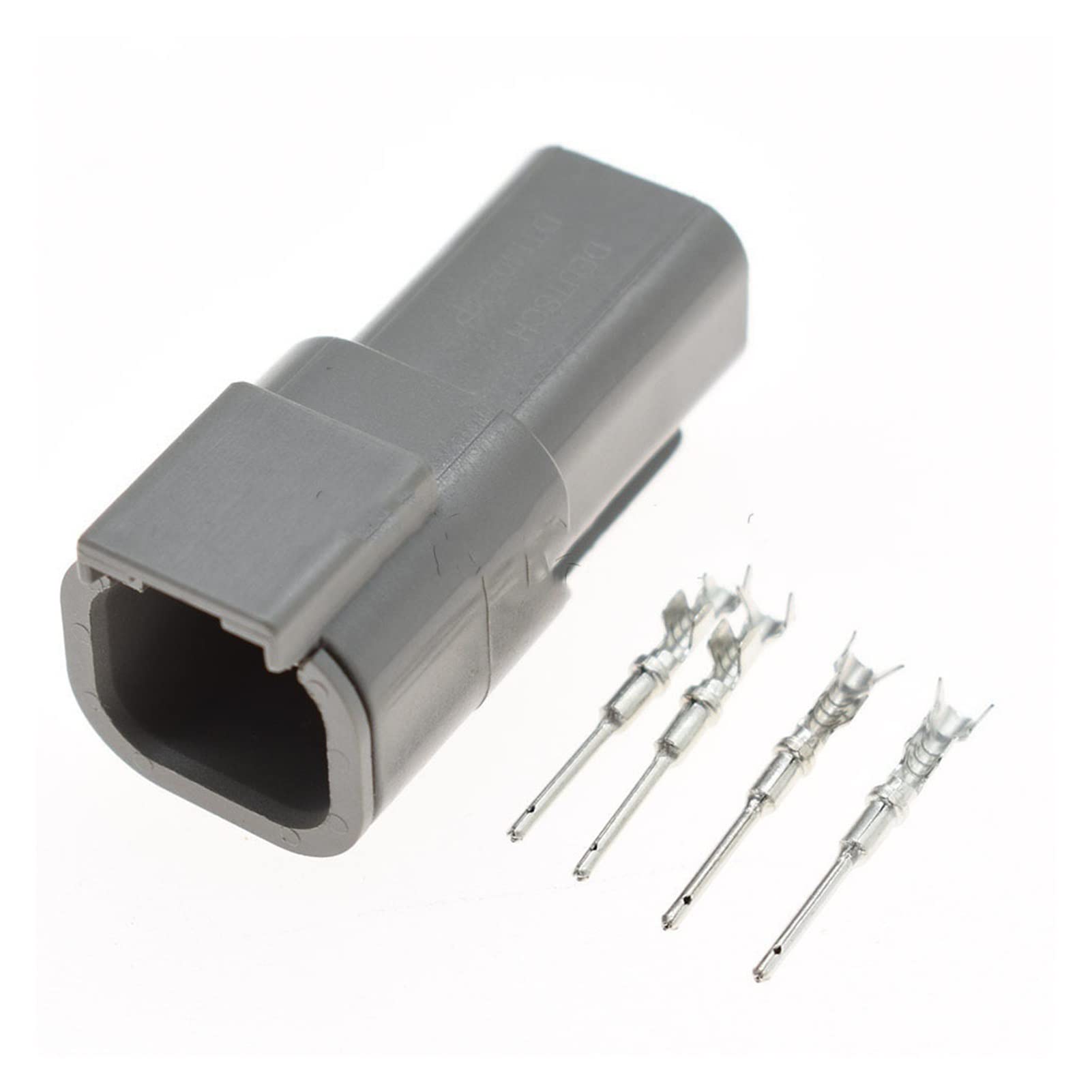 S-MOOTHLY Hengliang Store 1-20 Sets 4 Pin DTM Series Female Male Electrical Auto Connector Automotive DTM06-4S/ATM06-4S DTM04-4P/ATM04-4P (Color : Male Set, Package : 1Set)