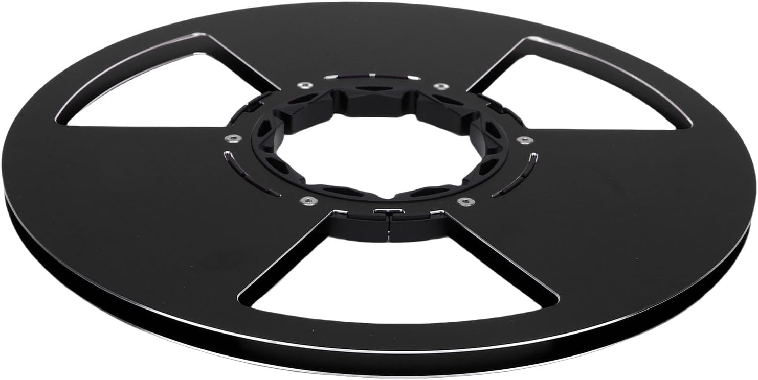 Acogedor 10.5インチ空テープリール、1/4インチテープ用アルミ合金オープンリール、TEAC用ユニバーサルレコーディングテ