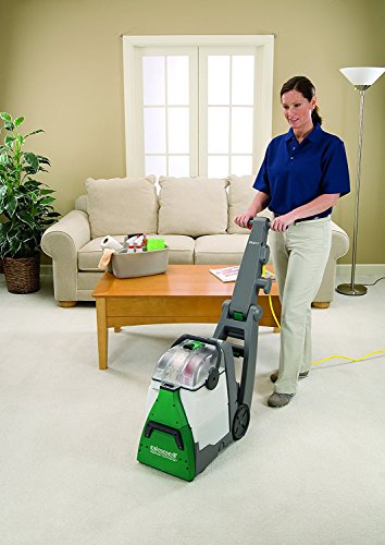 Bissell BigGreen Commercial BG10 Deep Cleaning 2 Motor Extracter Machine w/ Upholstery Tool, and 32 OZ Shampoo Bundle