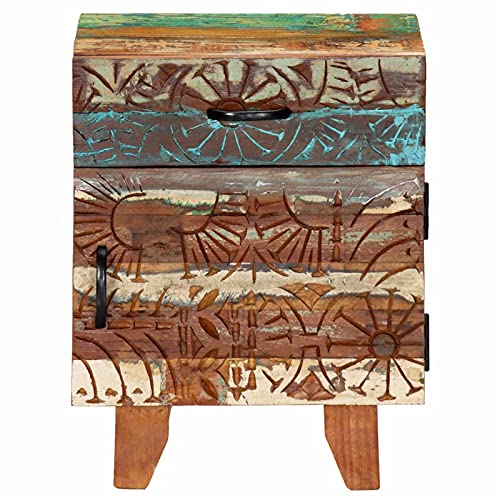 Table de chevet avec rangement en bois pour optimiser les petits espaces - 4