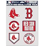 Boston Red Sox Multi Use 6 Fan Pack